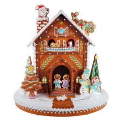 Hallmark Deck The Gingerbread House Tabletop Decoration