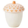 Hallmark Acorn Teakwood Ceramic Candle, 8 Oz.