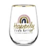 Hallmark Channel Happily Ever After Stemless Wine Glass, 16 Oz. 1 Hallmark Channel Happily Ever After Stemless Wine Glass, 16 Oz. -Toy Store 1HKC2246