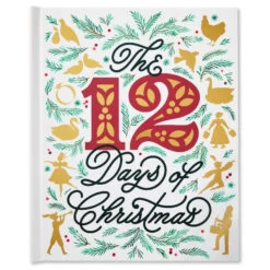Hallmark The 12 Days Of Christmas Large Pop-Up Book With Sound