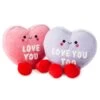 Hallmark Better Together Conversation Hearts Magnetic Plush, 4.75" -Toy Store 1KVL1032