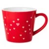 Hallmark Pierced Hearts Red Mug, 13.5 Oz. 1 Hallmark Pierced Hearts Red Mug, 13.5 Oz. -Toy Store 1VTD2134