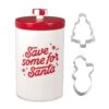 Hallmark Cookie Jar And Cookie Cutters Christmas Gift Bundle, Set Of 3 2 Hallmark Cookie Jar And Cookie Cutters Christmas Gift Bundle, Set Of 3 -Toy Store 1XKT5076