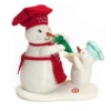Hallmark Animated Musical Can't Wait For Cookies Snowman Techno Plush -Toy Store 1kcx1074