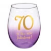 Stemless Wine Glass "70 Is The New Fabulous!" 1 Stemless Wine Glass "70 Is The New Fabulous!" -Toy Store 71BszPRpRXL. SL1500 d7282592 6a47 4ab4 a118 da4835876222