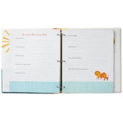 Hallmark The Journey Begins Noah's Ark First Five Years Baby Book -Toy Store BBA4132 03