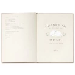 Hallmark Bible Blessings For Your Baby Girl Book -Toy Store BOK1472 03