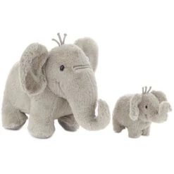 Toy Store -Toy Store Big and Little Elephant Singing Plush With Motion 1BBY4694 03