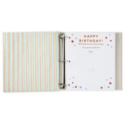 Hallmark Happy Birthday!: My Through-the-Years Memory Album -Toy Store Birthdays Memory Book and Photo Album for Ages 118 1BBA4144 02