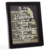 Hallmark Harry Potter™ Friendship And Bravery Hermione Granger™ Framed Quote Sign, 8" X 10"