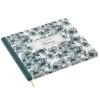 Hallmark In Loving Memory Floral Funeral Guest Book -Toy Store Black and White Floral Guest Book for Funeral 1BMK1609 01
