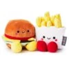 Hallmark Better Together Burger And Fries Magnetic Plush, 5" -Toy Store Cheeseburger and French Fries Magnetic Plush 1KID1520 01