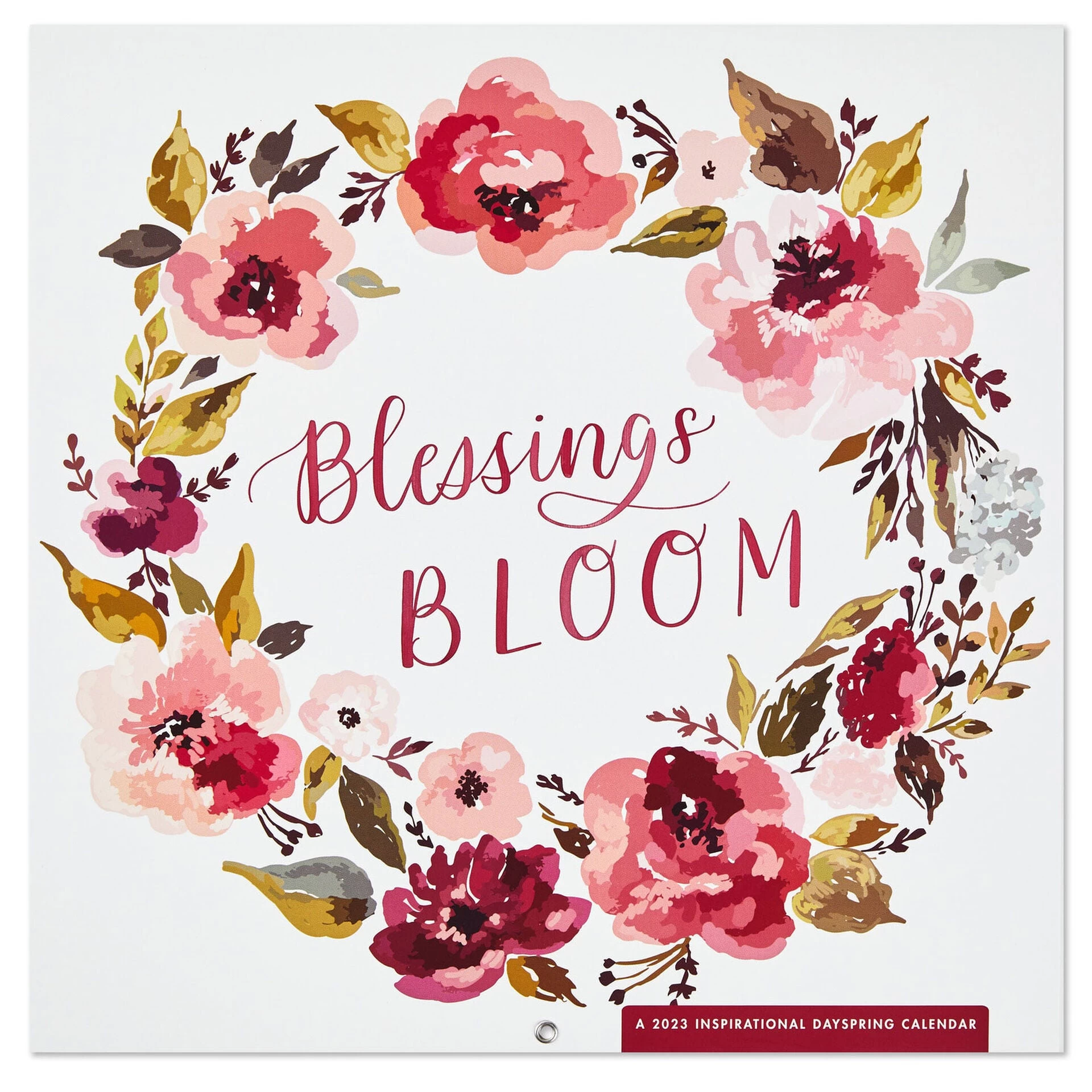 Hallmark Blessings Bloom Flowers And Scripture Verses 2023 Wall Calendar, 12-Month 3 Hallmark Blessings Bloom Flowers And Scripture Verses 2023 Wall Calendar, 12-Month