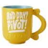Hallmark Friends Pivot Sculpted Mug, 19 Oz. -Toy Store Friends Bad Day Pivot Yellow Coffee Mug 1PCL1000 01