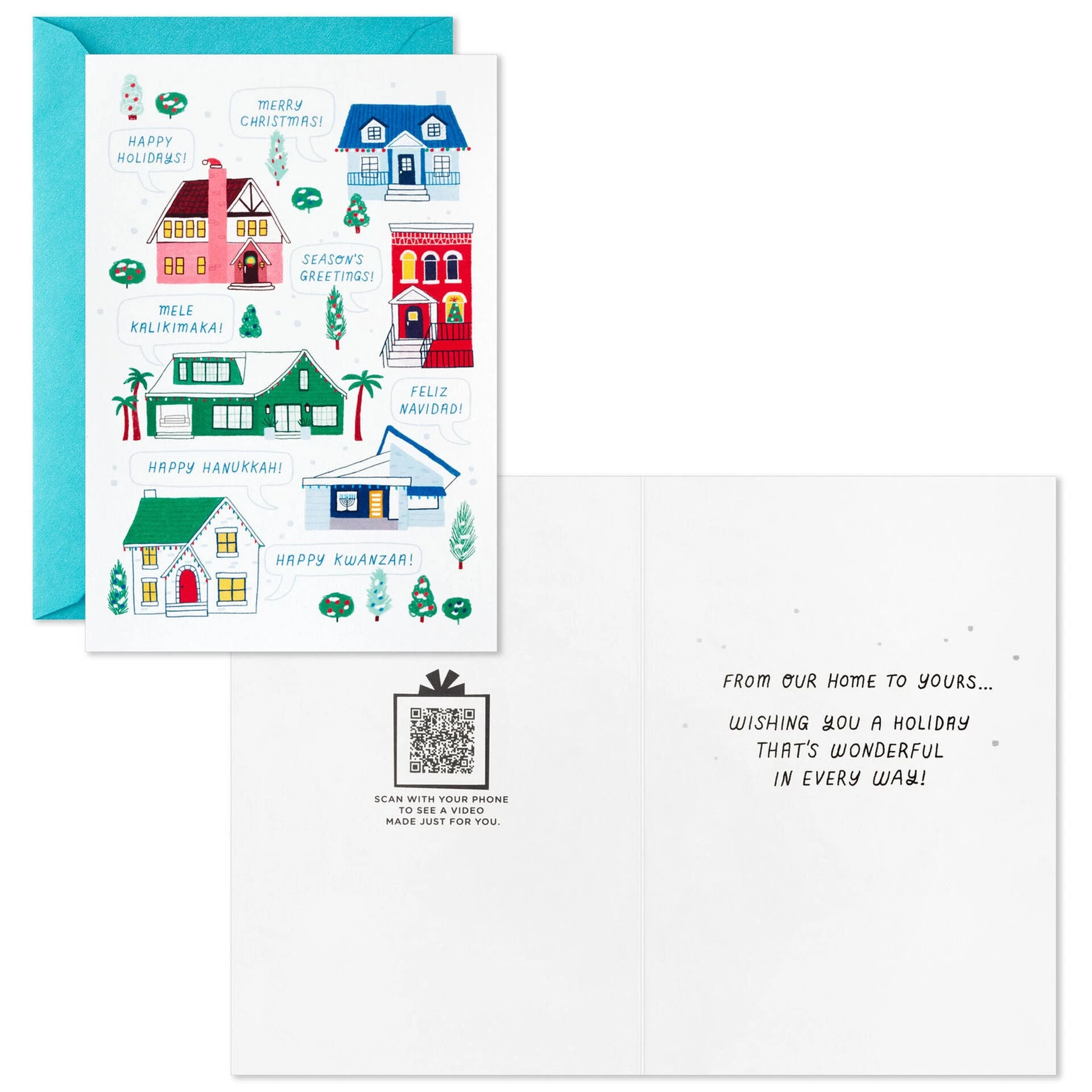 Hallmark From Our Home To Yours Video Greeting Boxed Christmas Cards, Pack Of 10 4 Hallmark From Our Home To Yours Video Greeting Boxed Christmas Cards, Pack Of 10 - Image 2