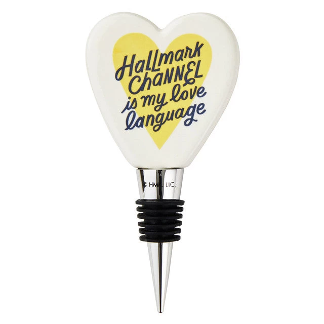 Steve's Hallmark Hallmark Hallmark Channel Love Language Wine Bottle Stopper 4 Steve's Hallmark Hallmark Hallmark Channel Love Language Wine Bottle Stopper - Image 2