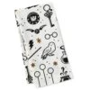 Hallmark Harry Potter™ Wizarding World™ Icons Tea Towel -Toy Store Harry Potter BlackWhiteGold Symbols Tea Towel 1HPO1111 01