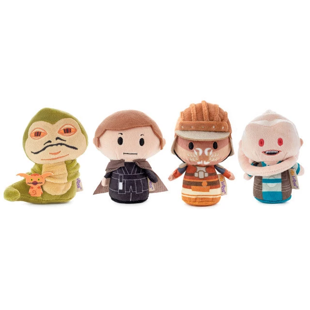 Hallmark Itty Bittys® Star Wars: Return Of The Jedi™ Plush Collector Set Of 4 3 Hallmark Itty Bittys® Star Wars: Return Of The Jedi™ Plush Collector Set Of 4