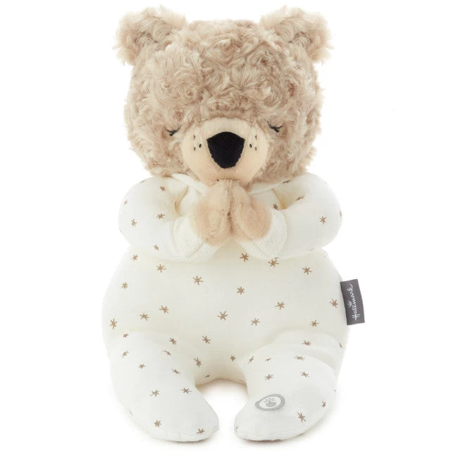 Hallmark Prayer Bear Recordable Stuffed Animal, 10.5" 2 Hallmark Prayer Bear Recordable Stuffed Animal, 10.5"