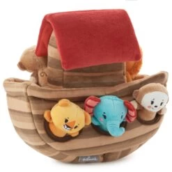 Hallmark Noah's Ark And Animals Plush Playset, 7 Pieces 8 Hallmark Noah's Ark And Animals Plush Playset, 7 Pieces -Toy Store KFA2015 02