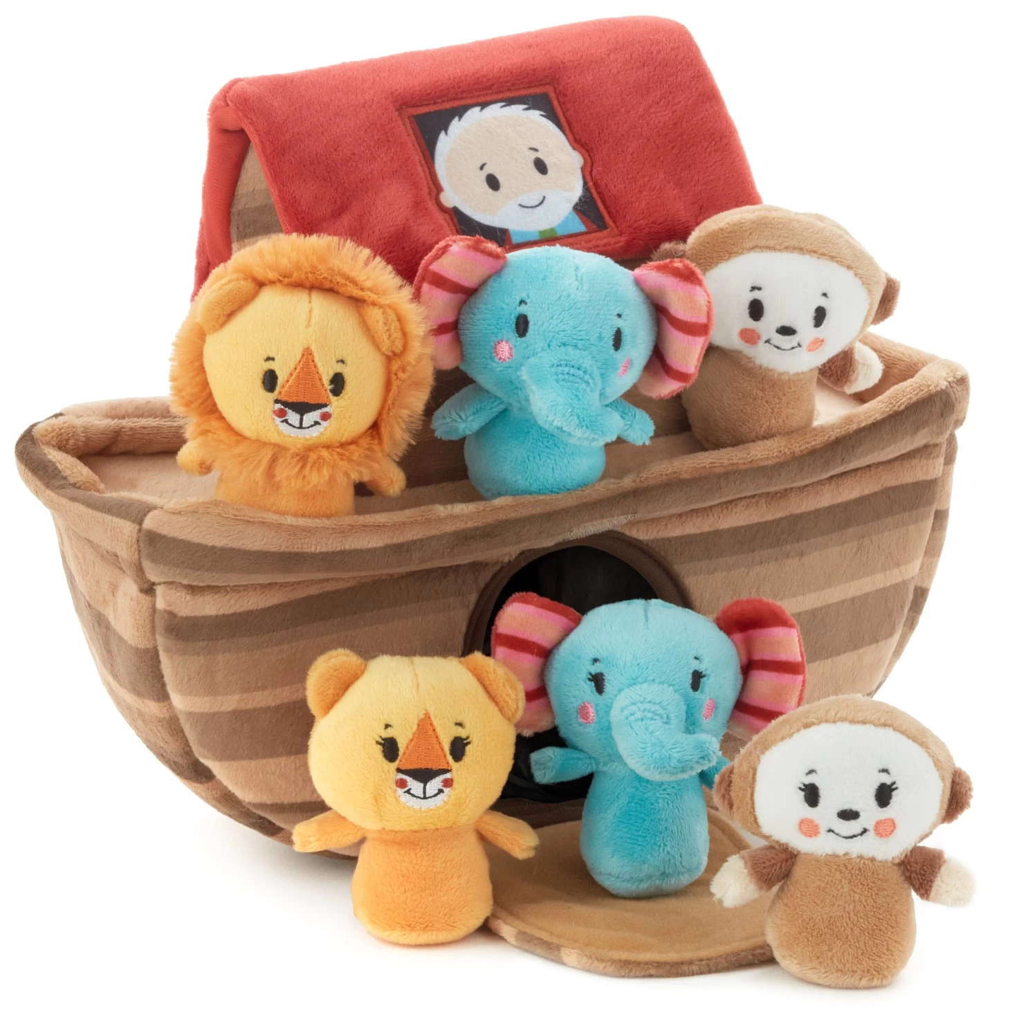 Hallmark Noah's Ark And Animals Plush Playset, 7 Pieces 4 Hallmark Noah's Ark And Animals Plush Playset, 7 Pieces - Image 2
