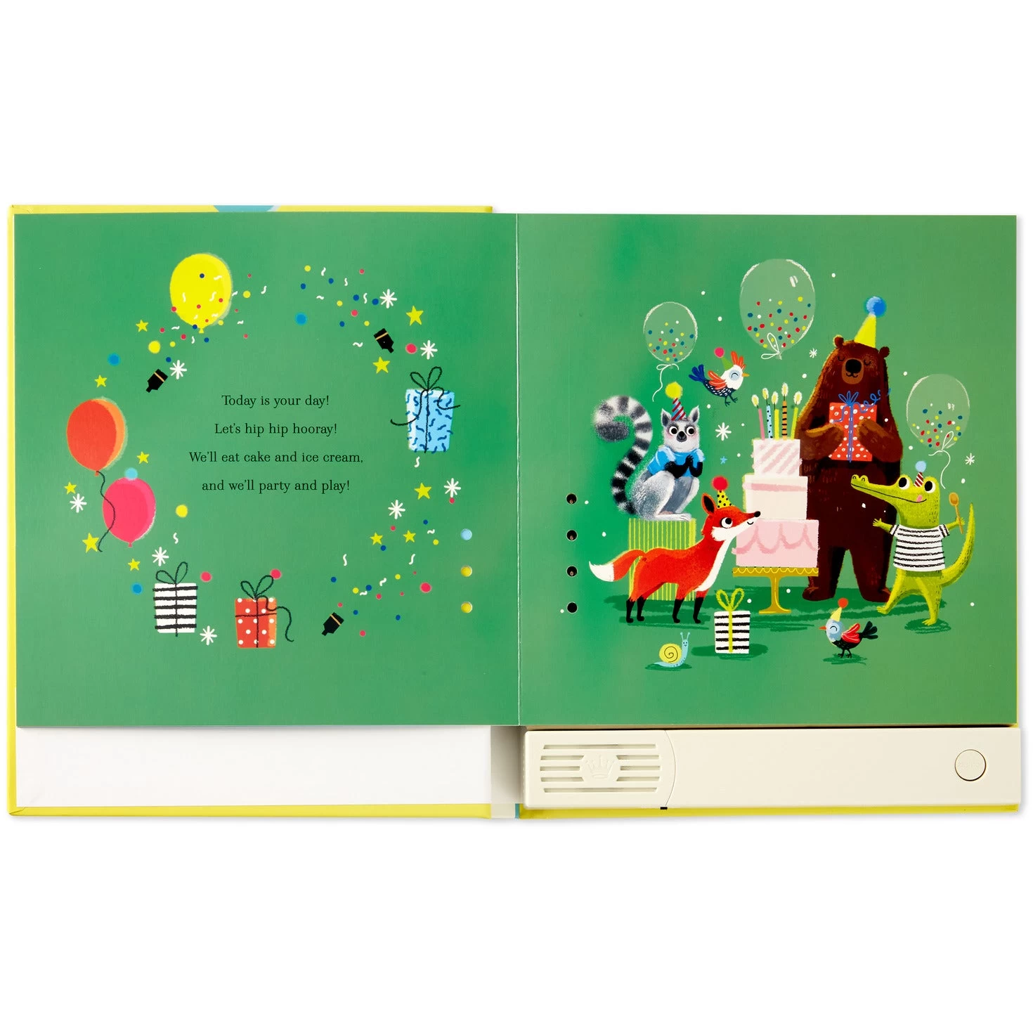 Hallmark Happy Birthday To You! Recordable Storybook With Music 7 Hallmark Happy Birthday To You! Recordable Storybook With Music - Image 5