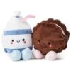 Hallmark Better Together Milk And Cookie Magnetic Plush, 6" -Toy Store Milk Carton and Chocolate Cookie Magnetic Plush 1KID1519 01