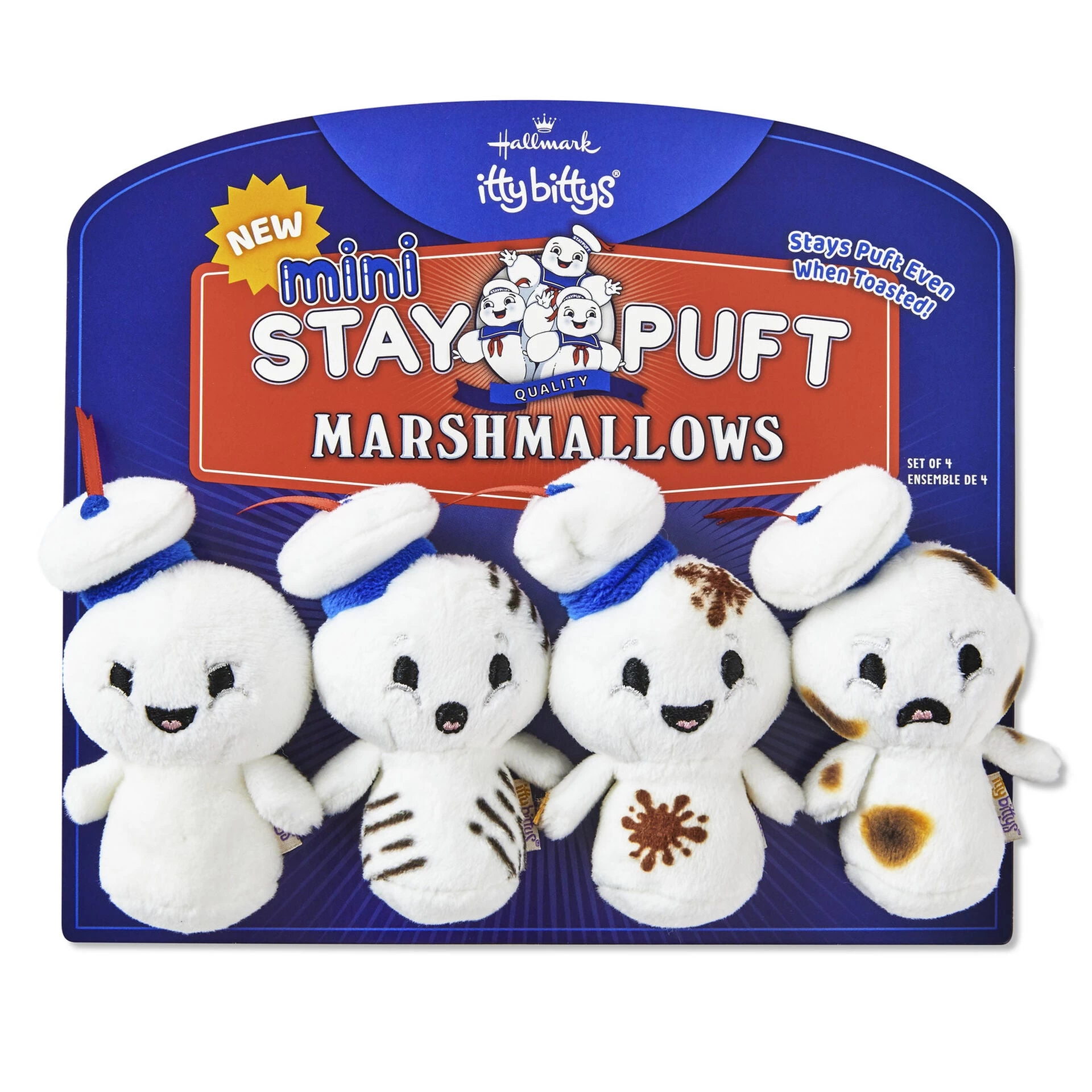 Itty Bittys® Ghostbusters: Afterlife™ Mini Stay Puft Marshmallows Plush, Set Of 4 3 Itty Bittys® Ghostbusters: Afterlife™ Mini Stay Puft Marshmallows Plush, Set Of 4