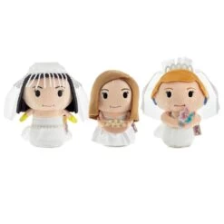 Hallmark Itty Bittys® Friends Monica, Rachel And Phoebe In Wedding Dresses Plush, Set Of 3 5 Hallmark Itty Bittys® Friends Monica, Rachel And Phoebe In Wedding Dresses Plush, Set Of 3 -Toy Store Monica Rachel Phoebe Wedding Plush itty bittys 1KDD2140 01