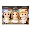 Hallmark Itty Bittys® Friends Monica, Rachel And Phoebe In Wedding Dresses Plush, Set Of 3 1 Hallmark Itty Bittys® Friends Monica, Rachel And Phoebe In Wedding Dresses Plush, Set Of 3 -Toy Store Monica Rachel Phoebe Wedding Plush itty bittys 1KDD2140 03