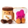 Hallmark Better Together Peanut Butter And Jelly Magnetic Plush, 5" 1 Hallmark Better Together Peanut Butter And Jelly Magnetic Plush, 5" -Toy Store Peanut Butter Jar and Bread With Jelly Magnetic Plush 1KID1517 01