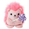 Hallmark Sweet Treat Hedgehog Singing Stuffed Animal With Motion, 8" 1 Hallmark Sweet Treat Hedgehog Singing Stuffed Animal With Motion, 8" -Toy Store Pink Hedgehog Holding Purple Heart Lollipop Plush 1KVL1007 01