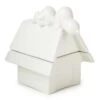 Hallmark Peanuts® Snoopy On Doghouse Stacking White Salt And Pepper Shakers, Set Of 2 -Toy Store Snoopy on Doghouse Stacking Salt and Pepper Shakers 1PAJ2150 01