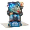 Hallmark Star Wars™ Galaxy Musical 3D Pop-Up Birthday Card With Light -Toy Store Star Wars Music LightUp 3D PopUp Birthday Card 999ARH1374 01