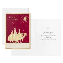 Hallmark The Greatest Gifts Boxed Christmas Cards, Pack Of 40 -Toy Store The Greatest Gifts Boxed Christmas Cards 1BXX1024 03