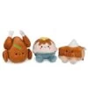 Hallmark Better Together Holiday Feast Magnetic Plush, Set Of 3 1 Hallmark Better Together Holiday Feast Magnetic Plush, Set Of 3 -Toy Store Turkey Pumpkin Pie and Potatoes Stuffed Animals 1FAL1900 01