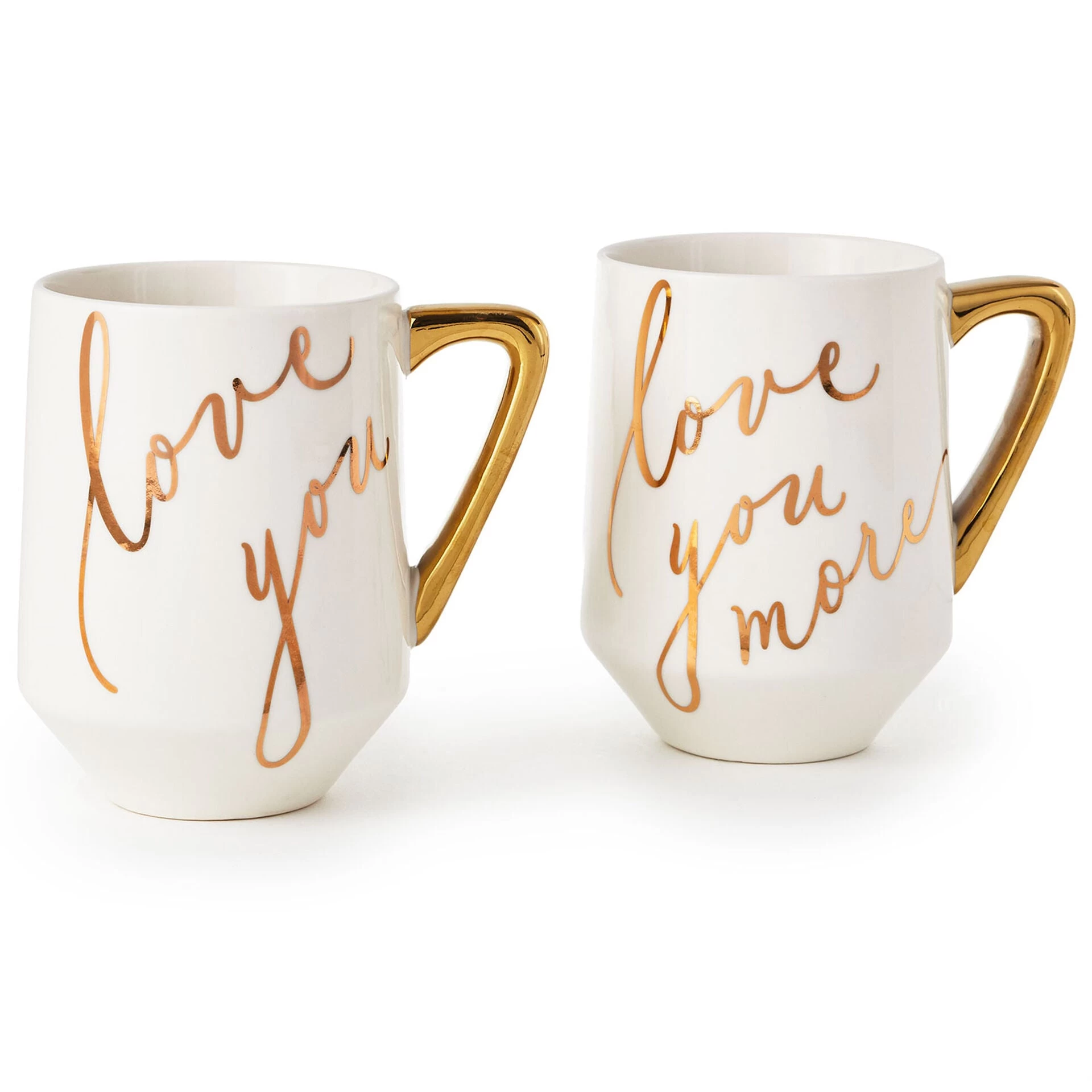 Hallmark Love You And Love You More Mugs, Set Of 2 3 Hallmark Love You And Love You More Mugs, Set Of 2