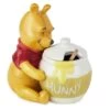 Hallmark Disney Winnie The Pooh Ceramic Honey Pot With Serving Wand, Set Of 2 -Toy Store Winnie the Pooh Honey Pot and Serving Wand 1DYG2088 01