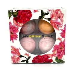 Steve's Hallmark MyDrinkBomb® 4 Pack Romance Craft Cocktail Mix